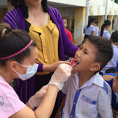 Project Healthy Smile - Flouride Treatment